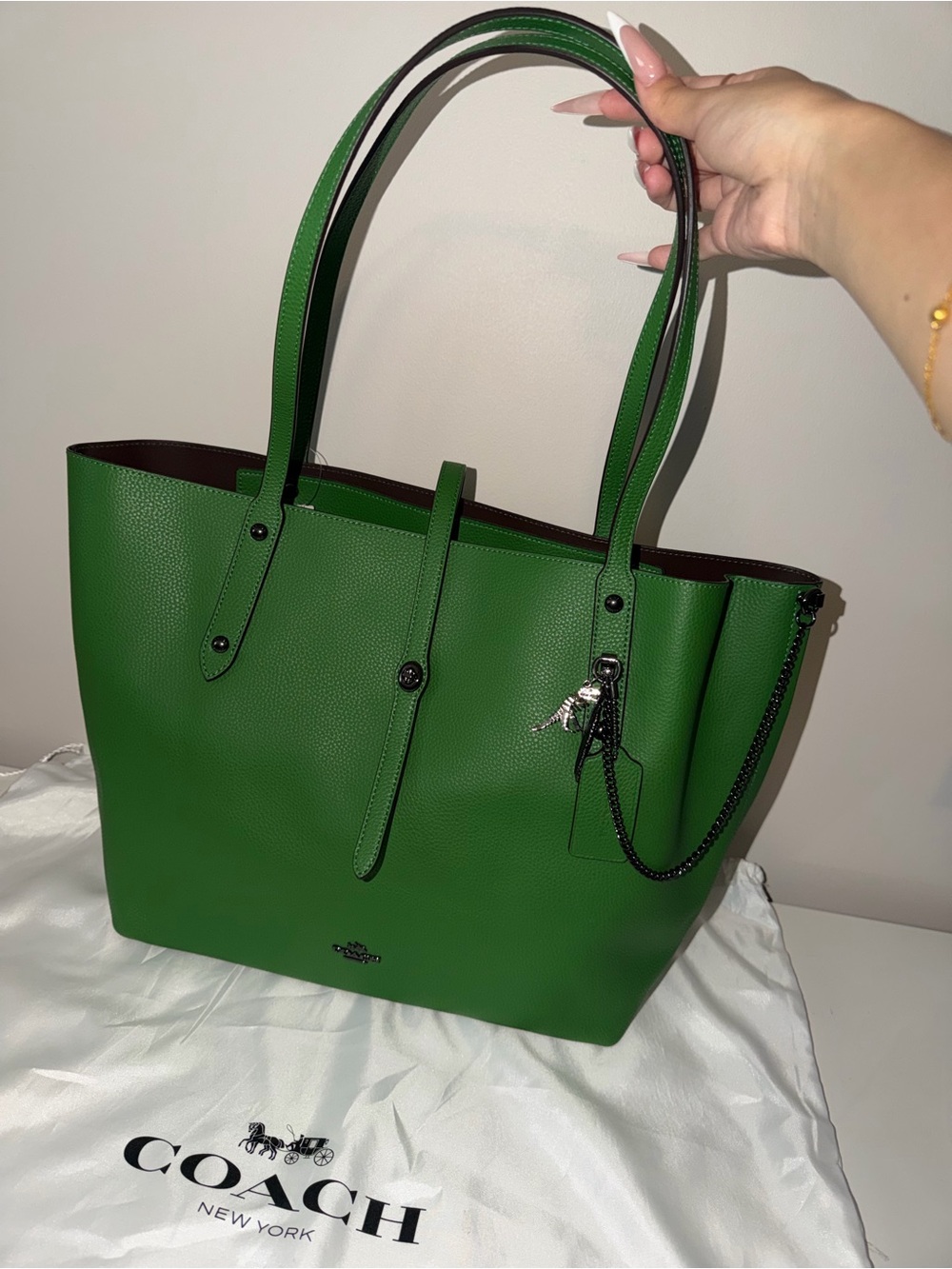 Coach Tote Bag in Green